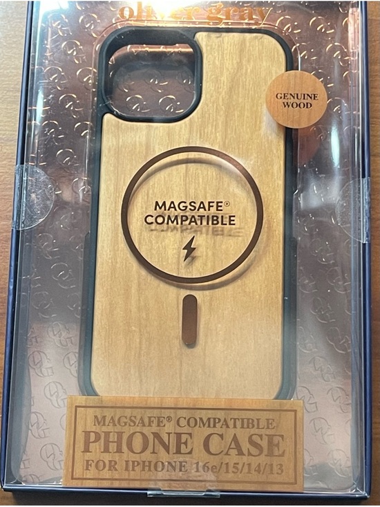 oliver gray Other - MagSafe Compatible Genuine Wood Phone Case iPhone 16e/15/14/13